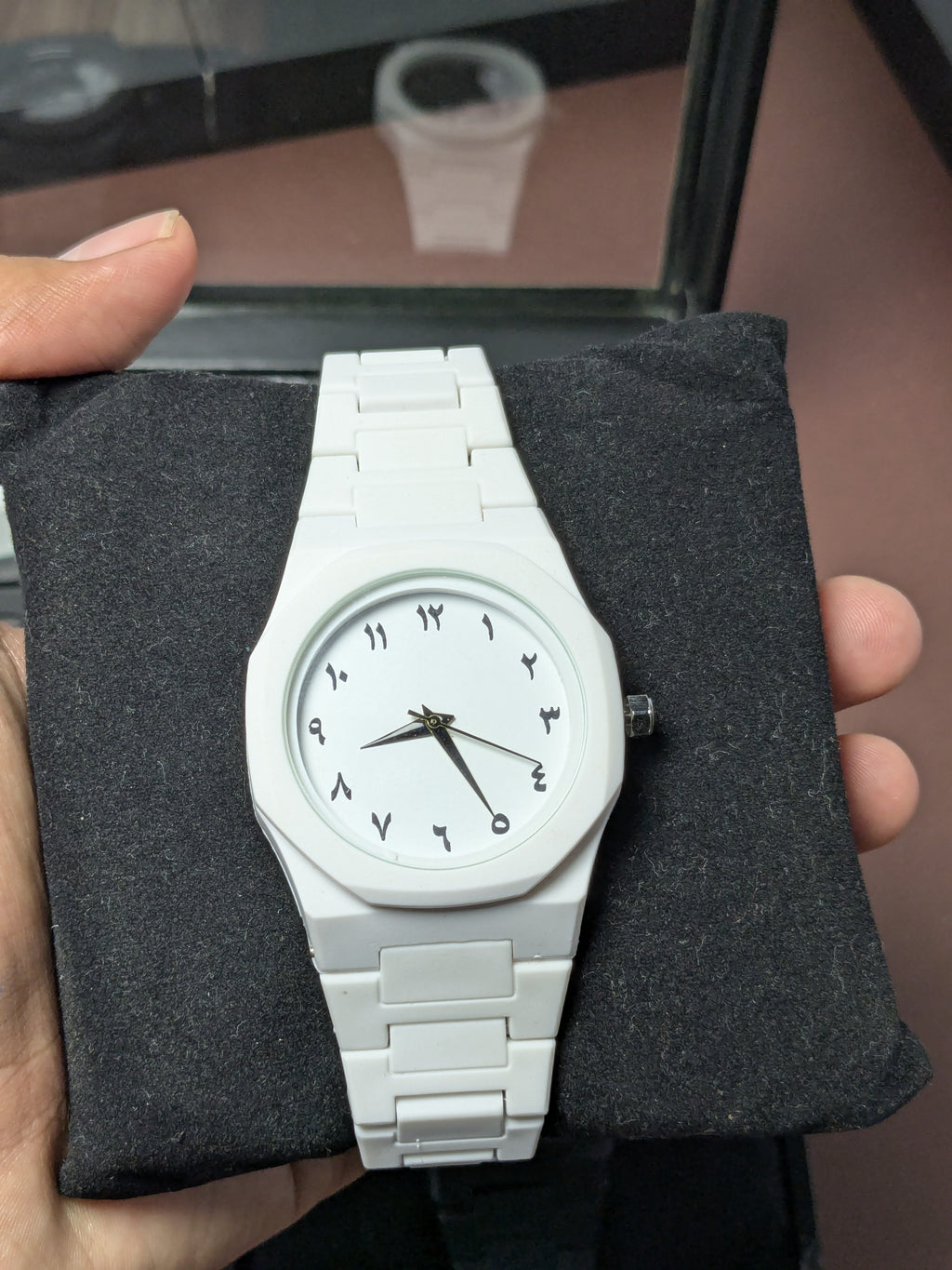 White Arabic Aura Watch