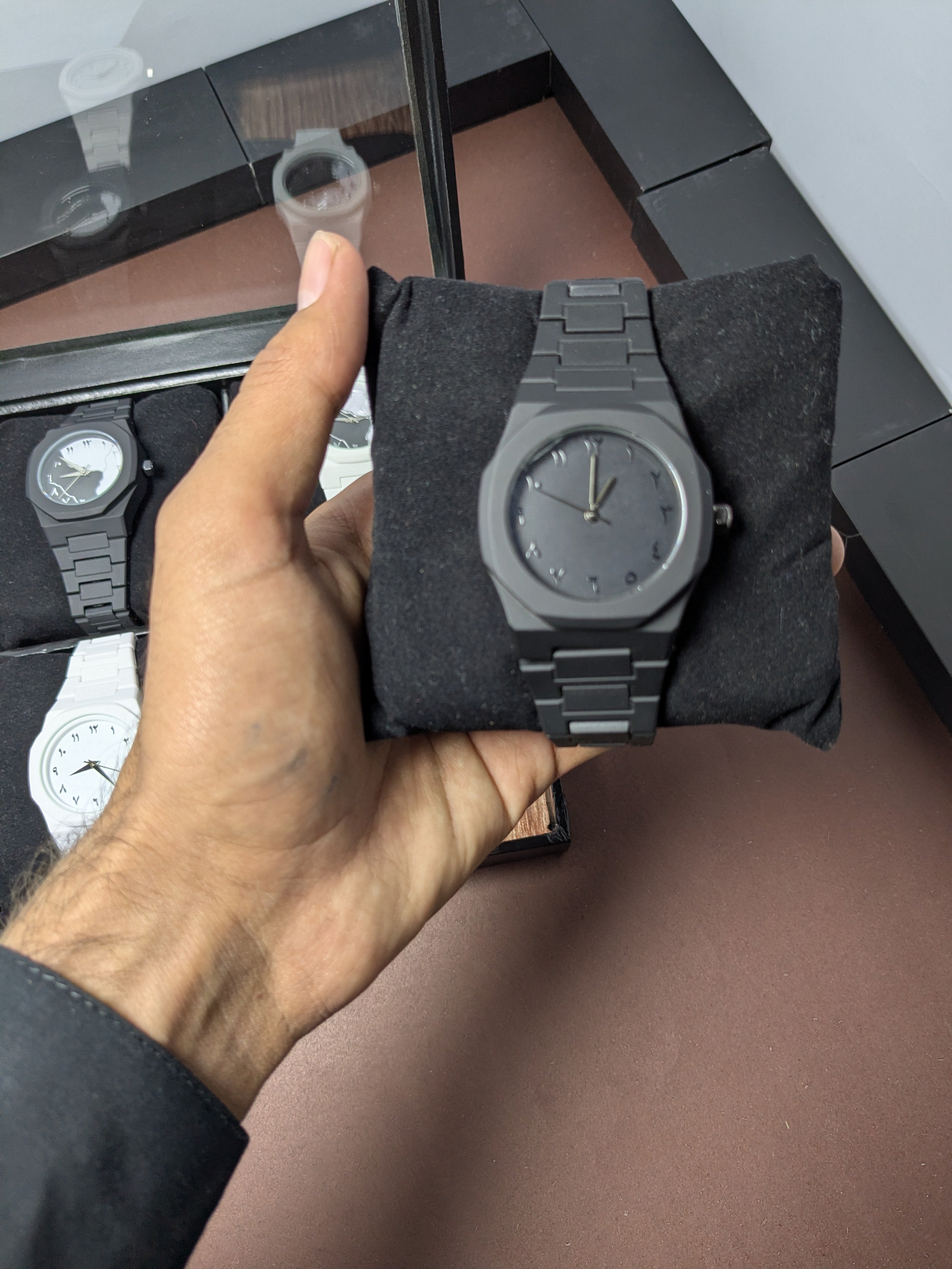 Arabic Aura Watch (Black)