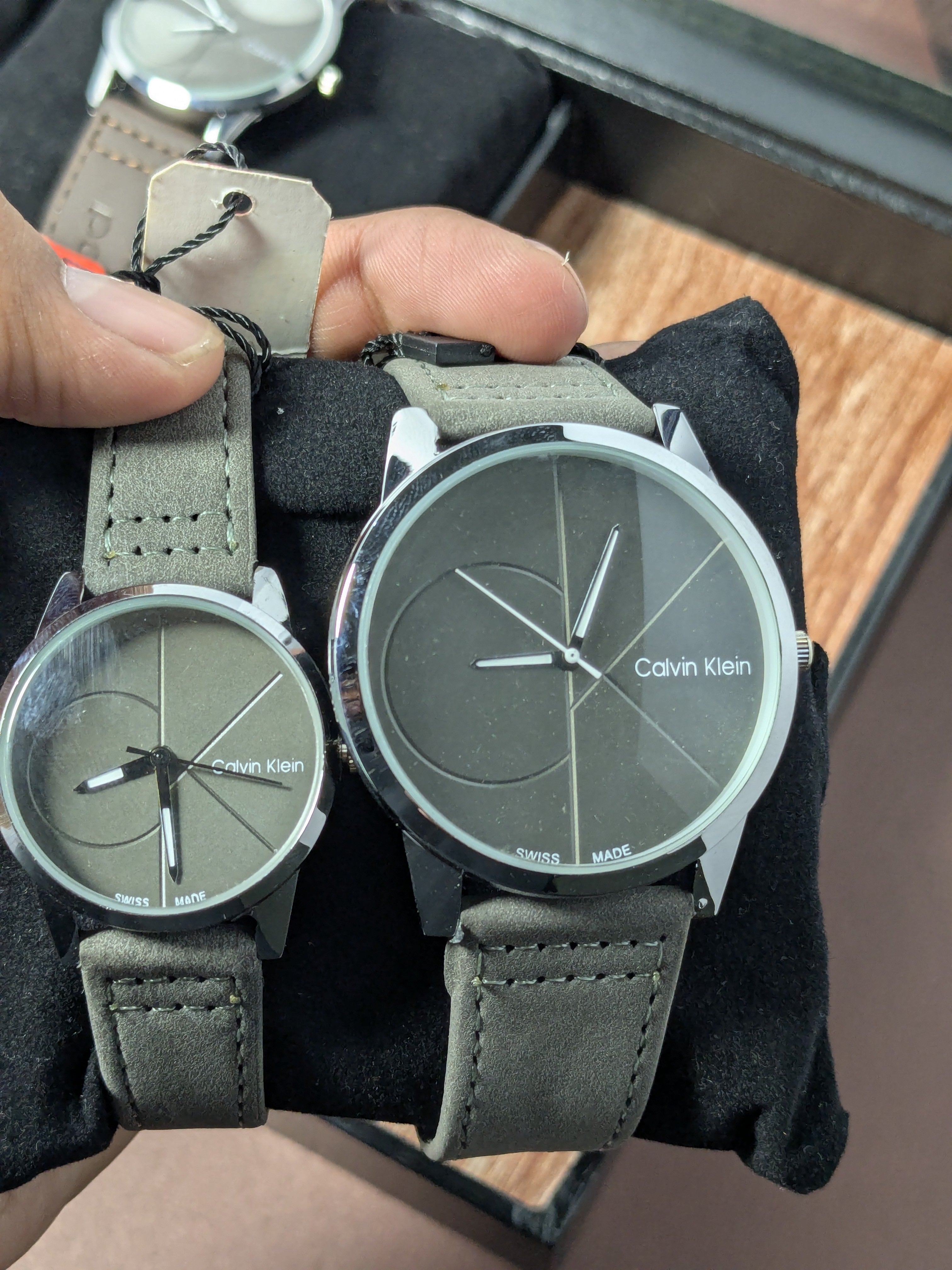 CK Fashionable Couple Watches (Gery)