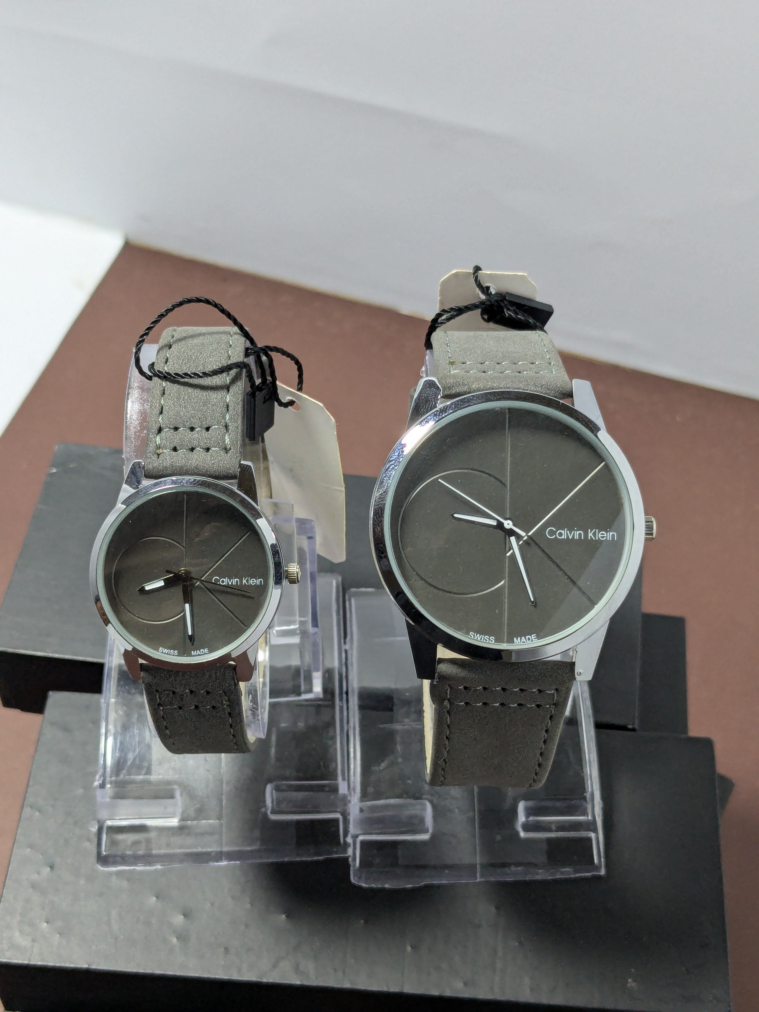 CK Fashionable Couple Watches (Gery)