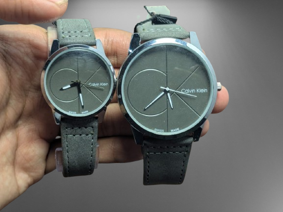 CK Fashionable Couple Watches (Gery)